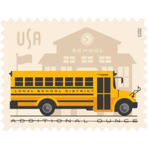 2023 School Bus stamps